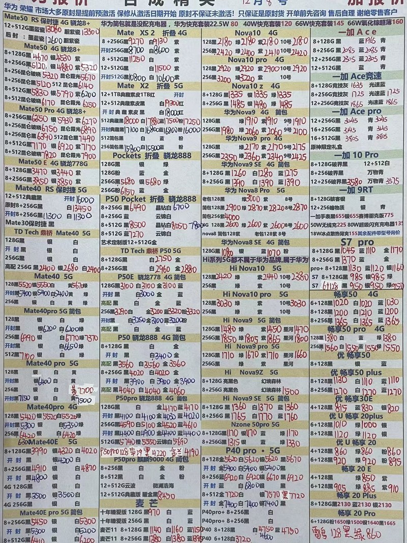 最新智能手机报价与深度解析