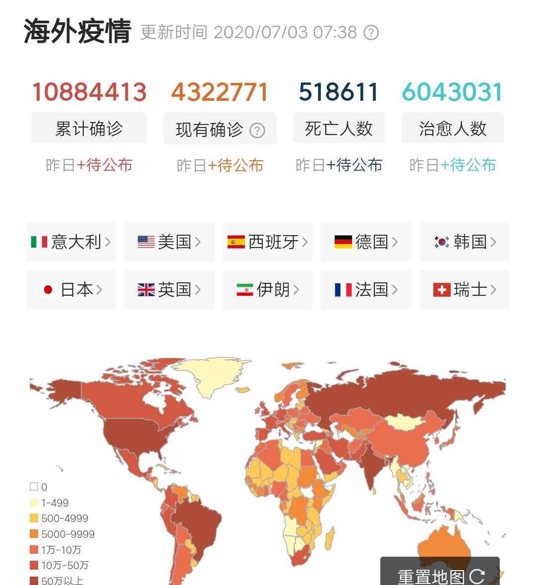 海外确诊最新情况分析报告