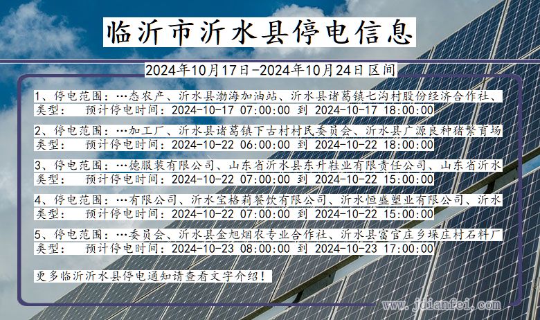 临沂最新停电信息及其影响分析